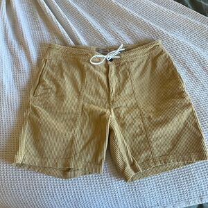 Quiksilver Waterman Tan Corduroy Shorts